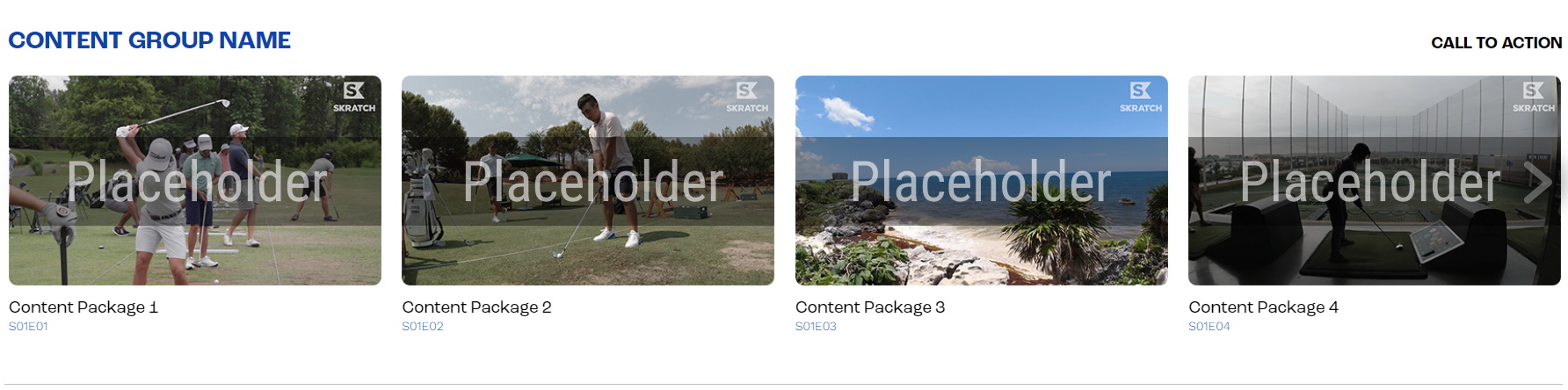 Placeholder for Content Group widget